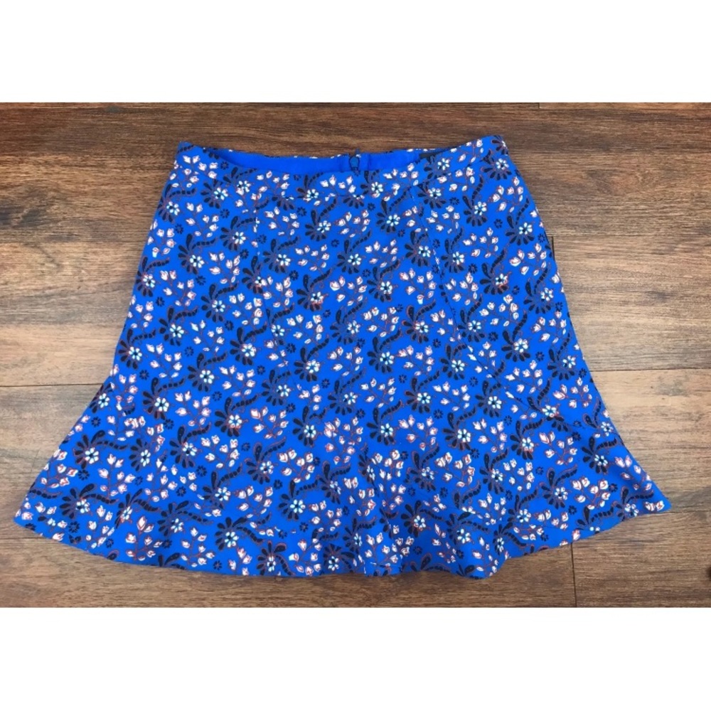 NEW J.Crew Floral Flutter Skirt - Picture 3 of 7